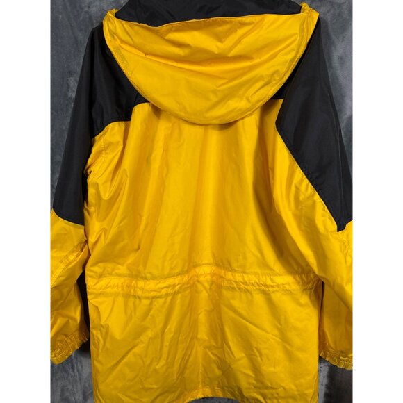 Woolrich Coat Men’s Work Jacket Rugged Outdoor Wear Yellow & Black Large - Picture 14 of 14